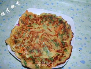 蔬菜鸡蛋饼的做法步骤：2