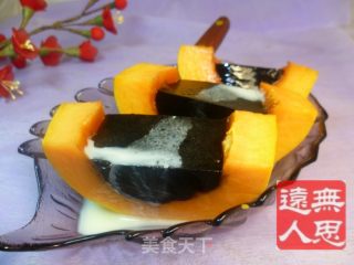木瓜龟苓膏的做法步骤：2