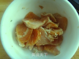 肉片炒菜花的做法步骤：2