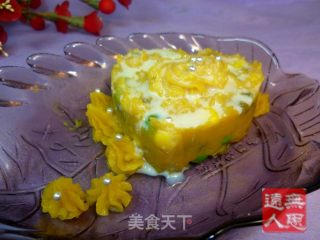 奶香薯泥的做法步骤：2