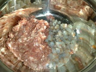 【平淡的幸福】猪肉韭菜虾仁馅饺子的做法步骤：2