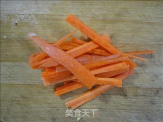凉伴白萝卜的做法步骤：2