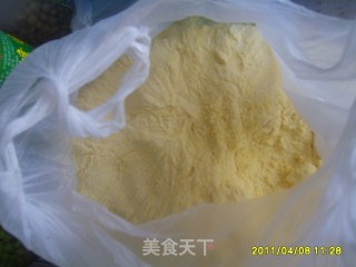 玉米糊糊的做法步骤：2