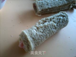 排毒减肥轻食餐－草莓酪乳卷的做法步骤：2
