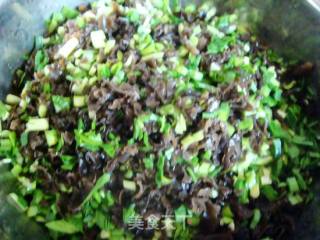 韭菜虾皮鸡蛋水饺的做法步骤：2