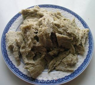 凉拌生菜面筋的做法步骤：2