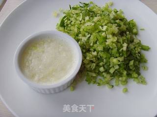 冰花煎饺的做法步骤：2