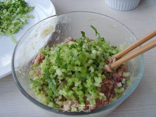 冰花煎饺的做法步骤：2