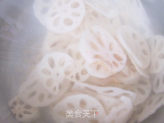 炒脆藕的做法步骤：2