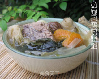 菜干猪骨汤的做法步骤：4