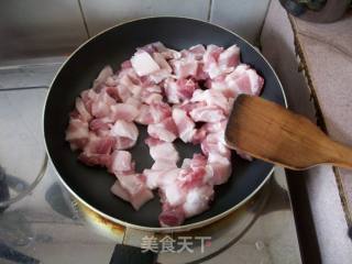 炒腩肉的做法步骤：2