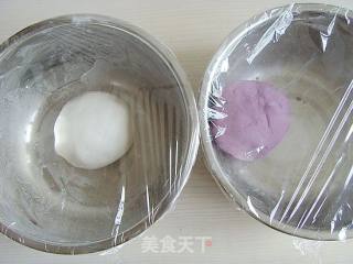情迷那一抹紫---紫薯琉璃汤圆的做法步骤：3