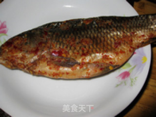 香煎腌鱼的做法步骤：2