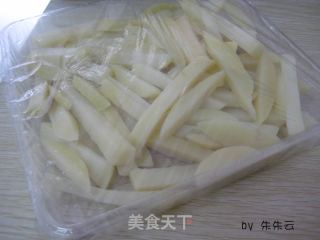 自制薯条的做法步骤：4