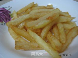 自制薯条的做法步骤：4