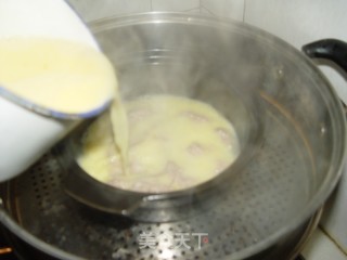肉糜蛋羹的做法步骤：2