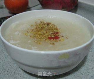 桂花银耳酒酿羹的做法步骤：2