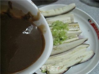 麻酱茄条的做法步骤：2