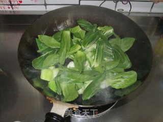 香菇奶白菜的做法步骤：2