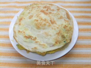 鸡蛋灌饼的做法步骤：2