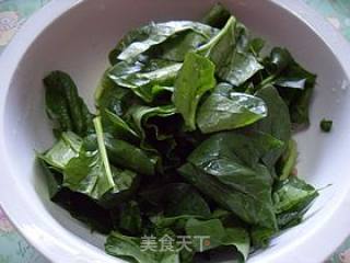 菠菜粉丝汤的做法步骤：2