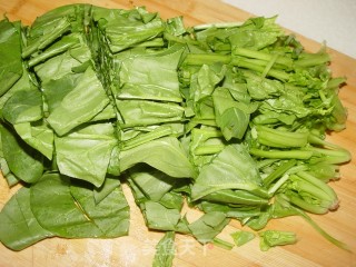 菠菜鸡蛋汤的做法步骤：2