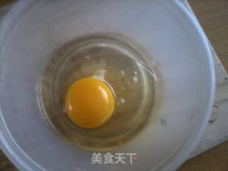 韭蛋土司饼的做法步骤：2