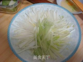 京酱肉丝的做法步骤：2