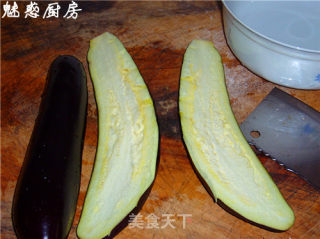 炸酱拌茄子的做法步骤：3