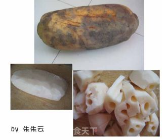 莲藕脊椎骨汤的做法步骤：2