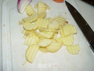 土豆蛋羹的做法步骤：2