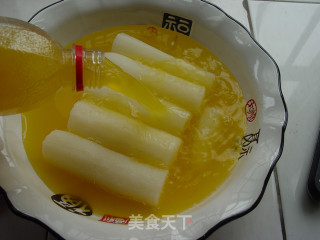 橙汁山药的做法步骤：2