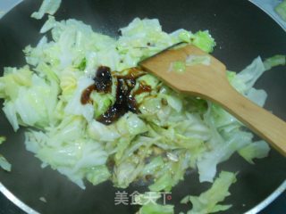 蚝油包菜的做法步骤：2