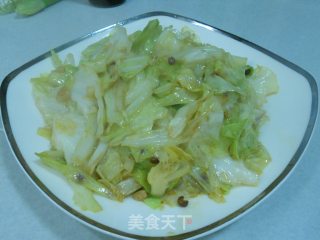 蚝油包菜的做法步骤：2