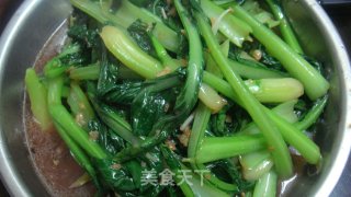 蒜蓉青菜的做法步骤：2