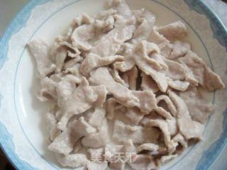莴苣炒肉片的做法步骤：3