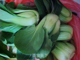 香菇油菜的做法步骤：4