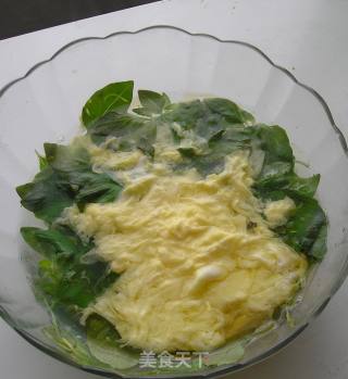 荆芥捞面的做法步骤：2