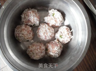 珍珠丸子的做法步骤：2