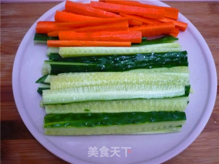 紫菜包饭的做法步骤：2