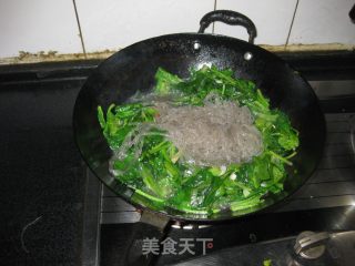 菠菜粉条的做法步骤：2