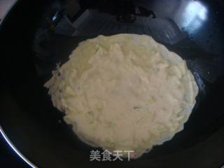 鸡蛋蔬菜饼的做法步骤：2