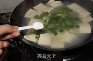 豆腐花蛤汤的做法步骤：2
