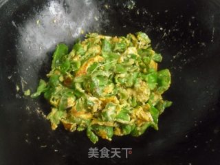 辣椒炒鸡蛋的做法步骤：2
