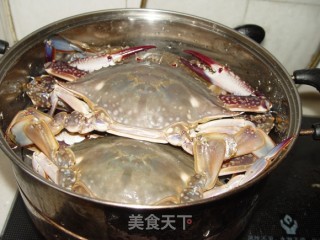 清蒸螃蟹的做法步骤：2