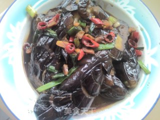 小葱烧茄子的做法步骤：2