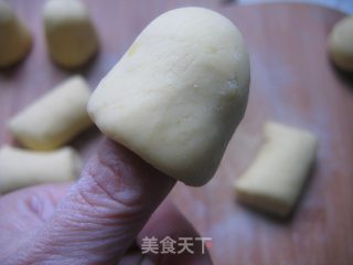 栗子面窝头的做法步骤：2