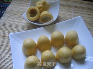 栗子面窝头的做法步骤：2