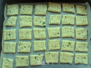 葱香苏打饼干的做法步骤：10