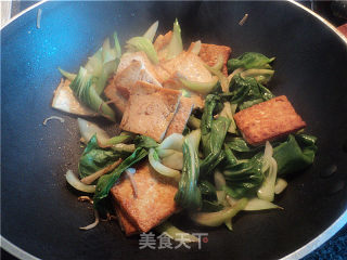 煎孜然老豆腐的做法步骤：5
